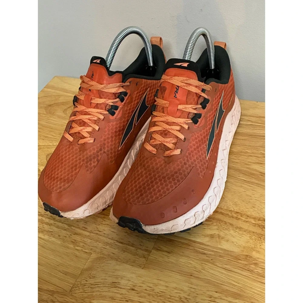 Altra Outroad Womens Trail Running Shoes Orange Pink AL0A7R72680 US 7.5